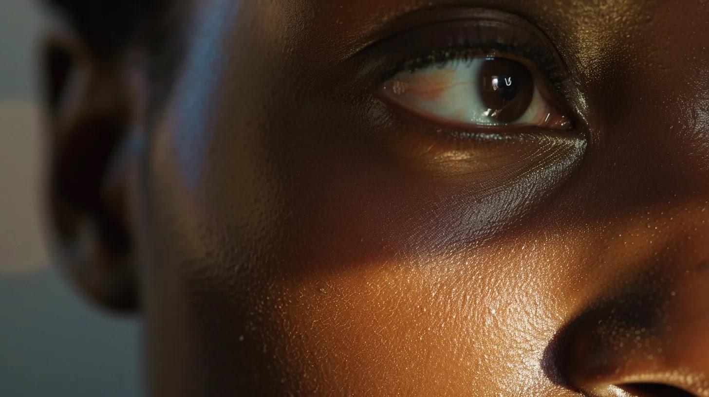 a close-up of a luminous, flawless face under soft, diffused lighting, highlighting varying skin tones and textures to emphasize the importance of accurately assessing skin types for effective laser hair removal. a close-up of a luminous, flawless face under soft, diffused lighting, highlighting varying skin tones and textures to emphasize the importance of accurately assessing skin types for effective laser hair removal.