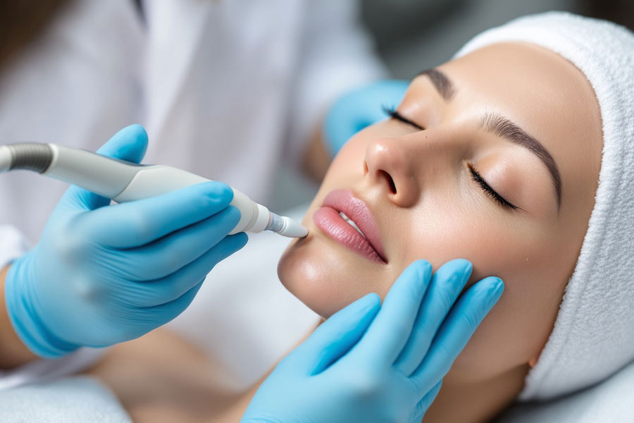 Microdermabrasion for mild pigmentation and age spot removal Hilton Head