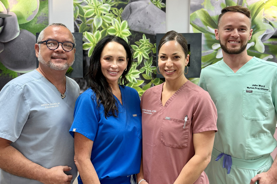 OneCareSpa team Dr. Binamira and Tammie Masters providing injectables Hilton Head Island